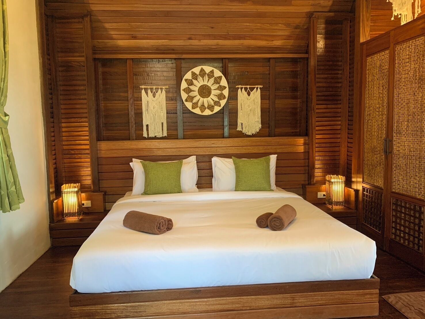 시그니처 코티지, 부분 바다 전망 | 객실 내 금고, 암막 커튼, 무료 WiFi