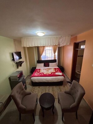 Executive Double Room, City View | Free WiFi, bed sheets