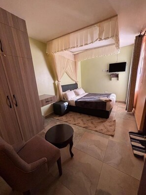 Executive Double Room, City View | Free WiFi, bed sheets