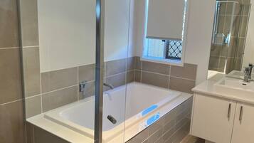 Shower, hair dryer