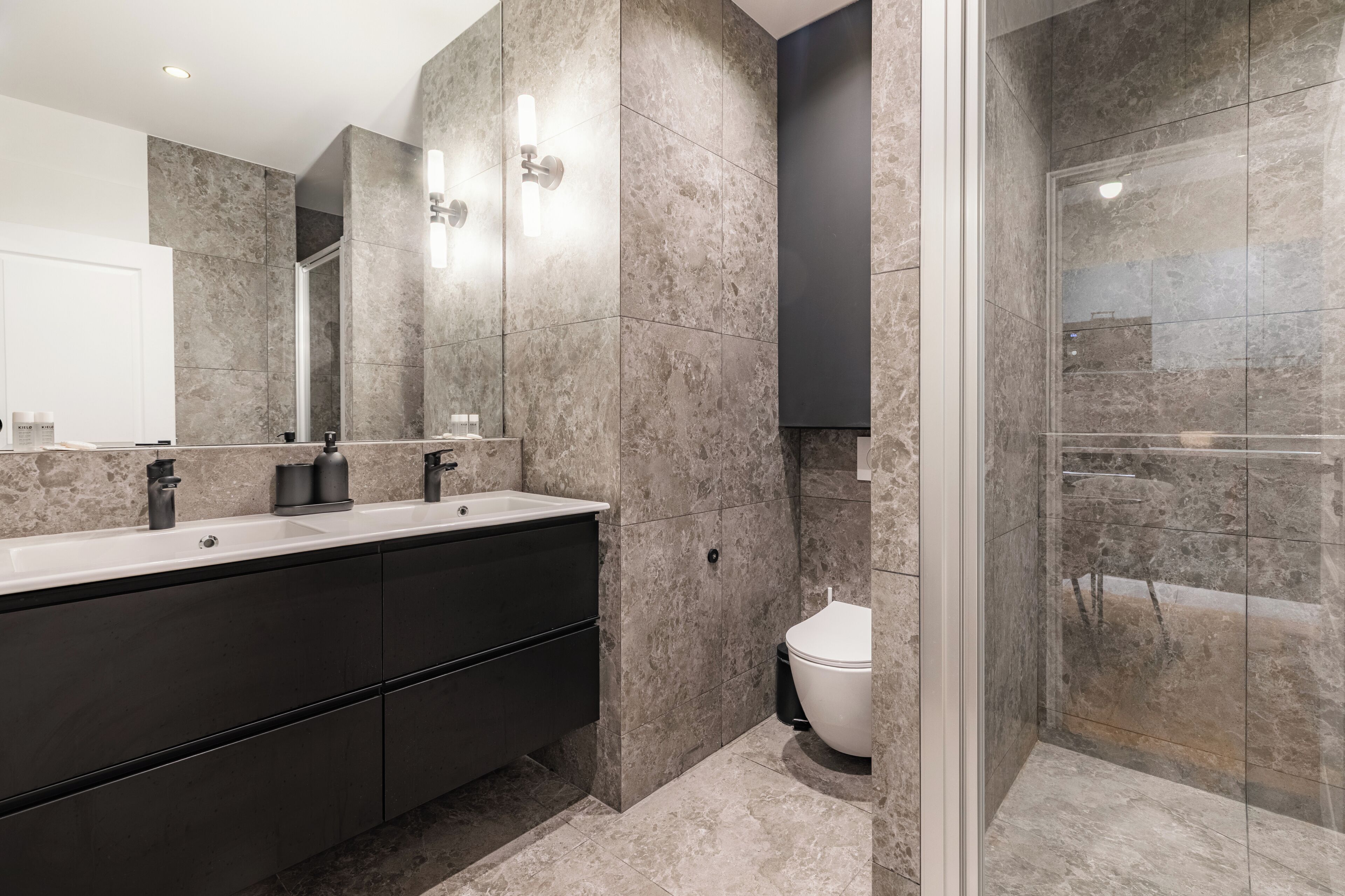 Free toiletries, towels, soap, shampoo