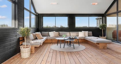 Lovely home in Idestrup with sauna