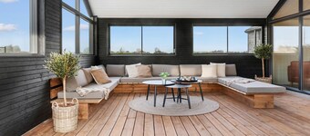 Lovely home in Idestrup with sauna