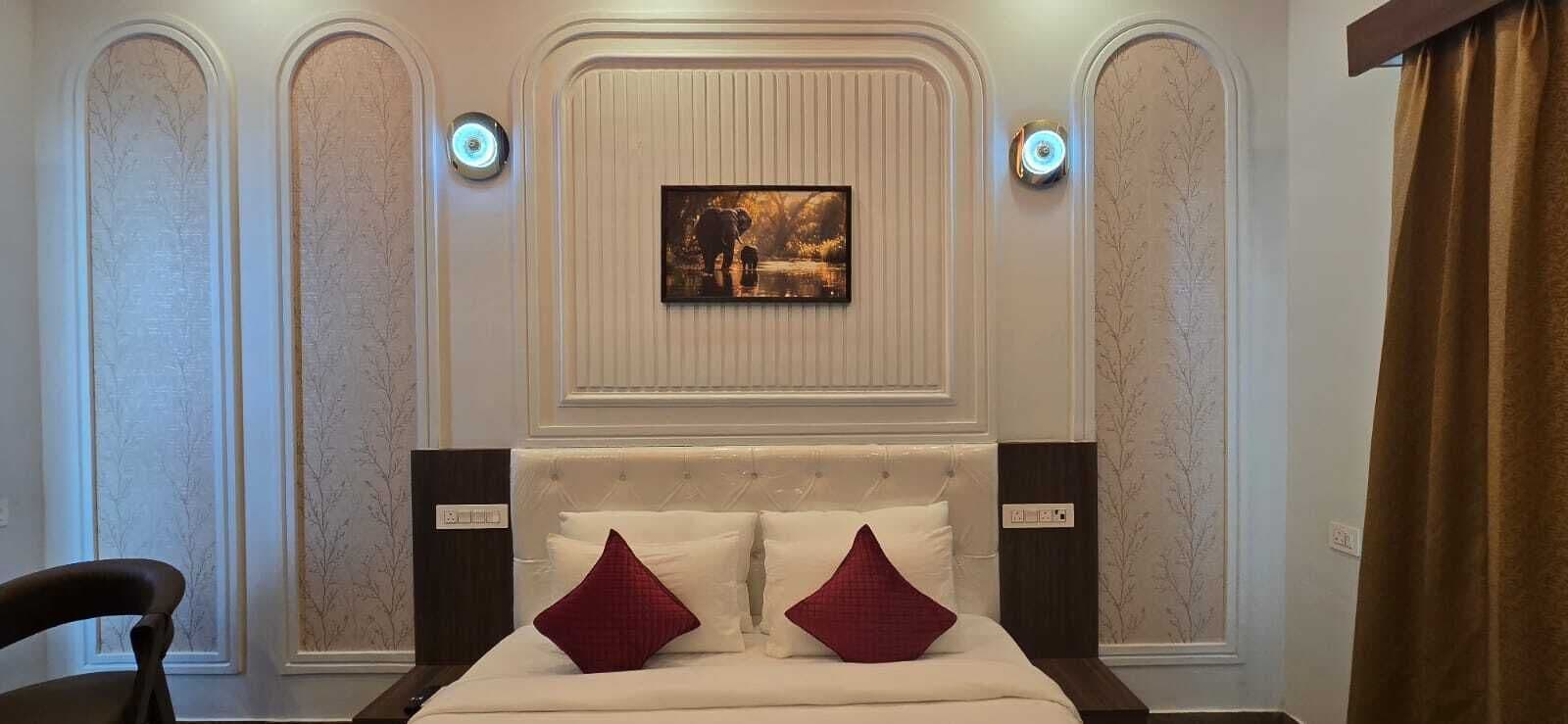 Deluxe Double Room, Garden View | Premium bedding, down comforters, memory foam beds, minibar