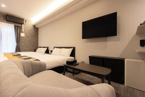 Comfort-Vierbettzimmer | Kostenloses WLAN, Bettwäsche