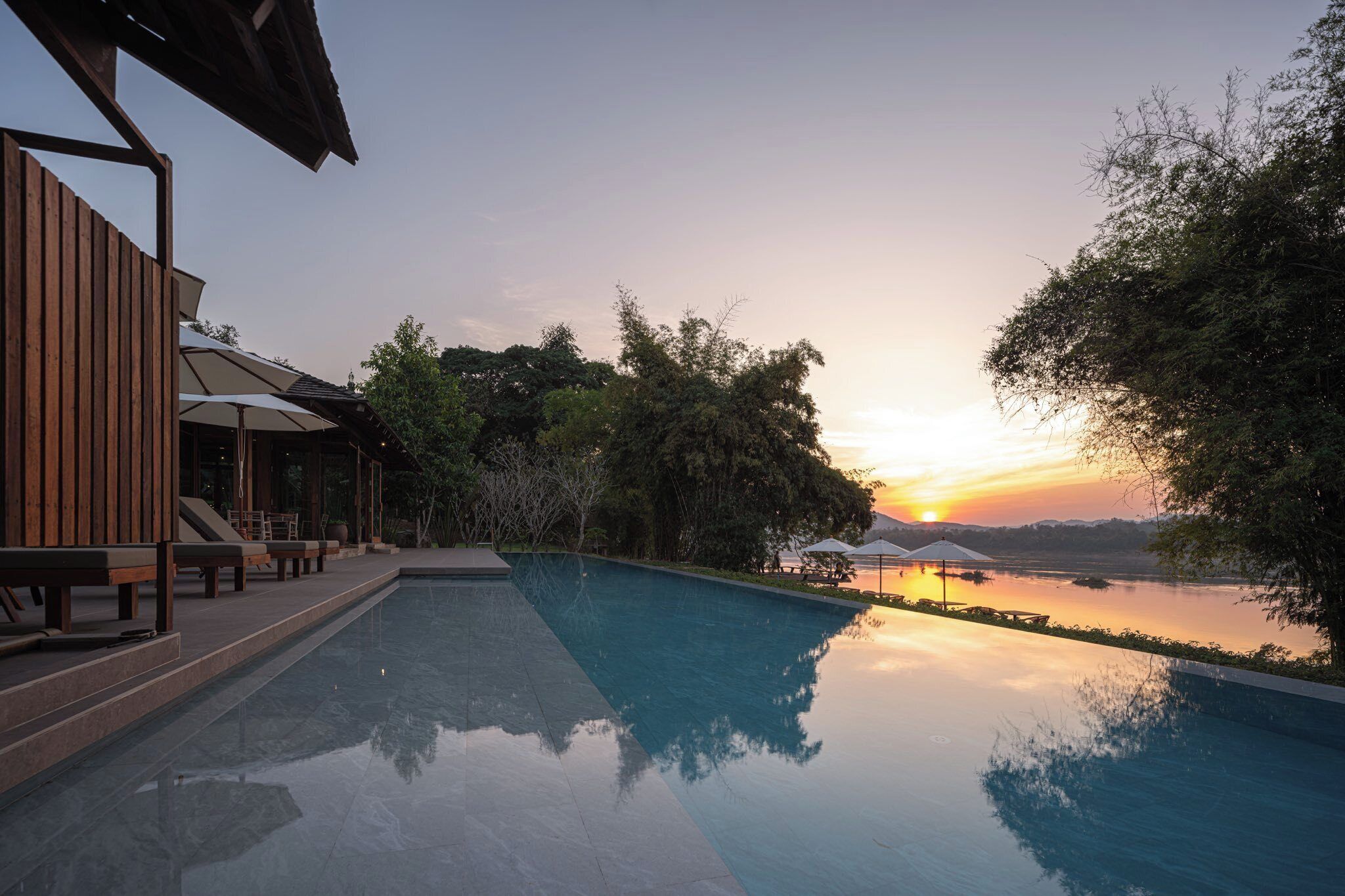 Alberca al aire libre 