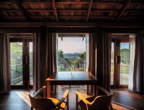 Suite, Lanai, River View | Terrace/patio - Nachan The Antique Courtyard (Chiang Khan)