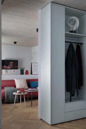 Superior Apartment, Non Smoking, Balcony | Living room | TV - Tribera Vienna Erdberg (Vienna)