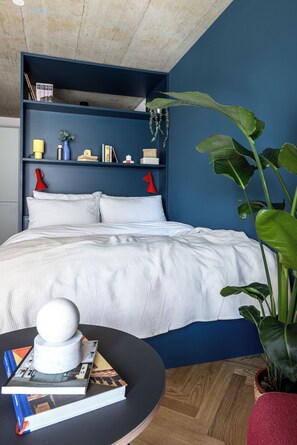 Premium Studio Suite, Non Smoking, Balcony | Desk, laptop workspace, free WiFi