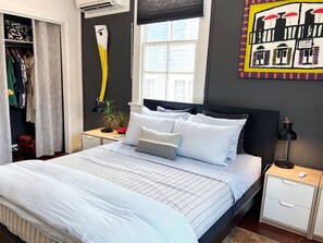 2 chambres, fer et planche à repasser, Wi-Fi gratuit, draps fournis