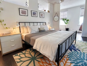 1 bedroom, iron/ironing board, free WiFi, bed sheets