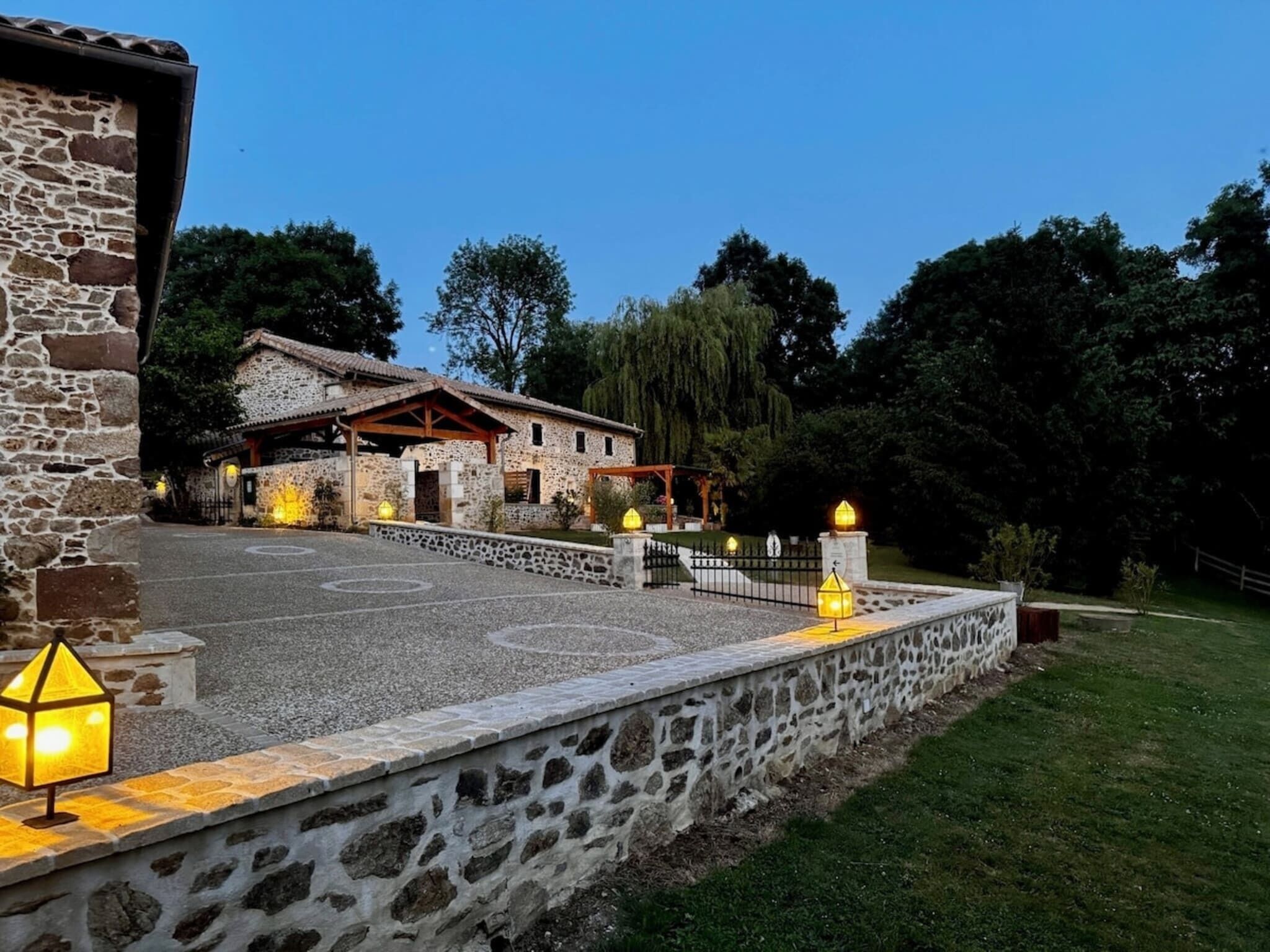 Enceinte de l’hébergement