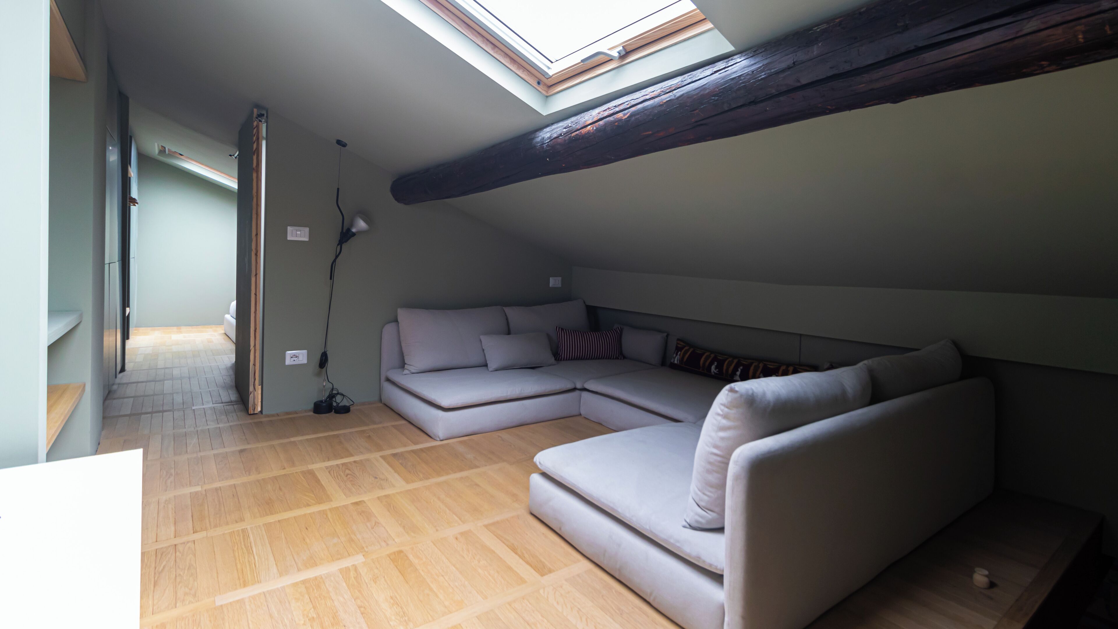 Apartment (1 Bedroom) | Living area | 32-inch Smart TV with cable channels