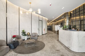 Apartment | Lobby - High-rise 3-bed Apartment With Premium Amenities (Melbourne)