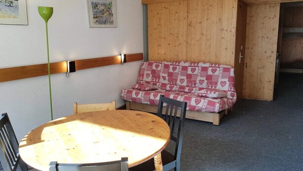 Interior - Studio for 5 People in Arc 1600, Ski-in Ski-out and Close to Shops (Bourg-Saint-Maurice)