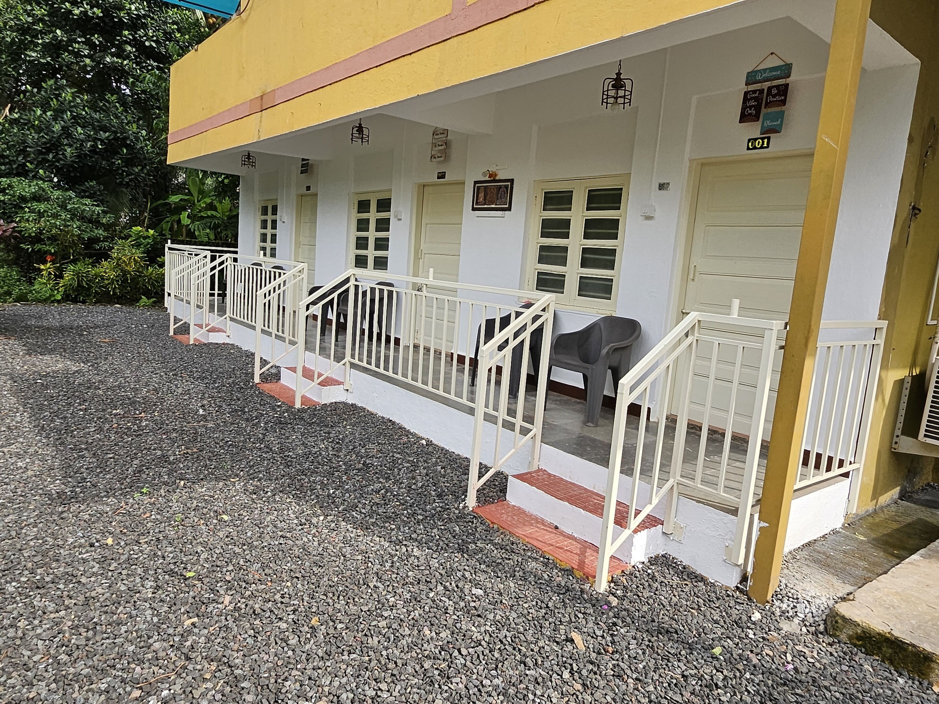 Fachada de la propiedad