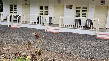 Framhlið gististaðar