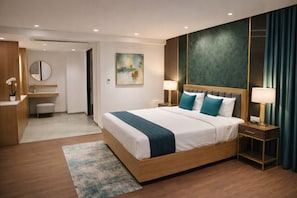 Premier Imperial | Desk, laptop workspace, soundproofing, free WiFi - KRIYA GRANDEUR (Hyderabad)