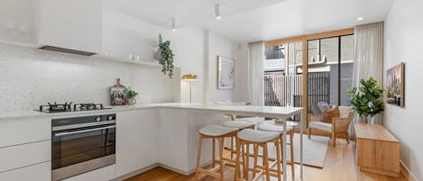 Apartment | Private kitchen | Cookware/dishes/utensils