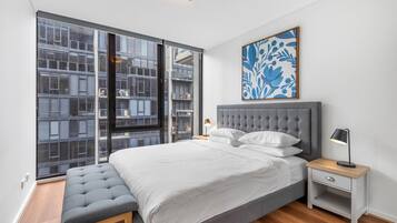 Apartment | 2 bilik tidur, ruang kerja komputer riba, seterika/papan seterika
