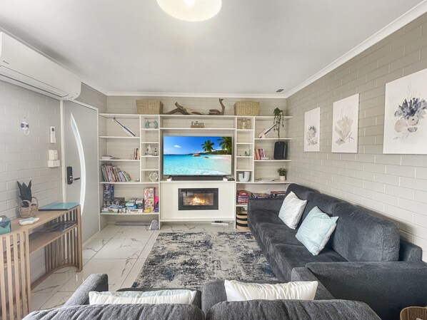 Apartment | Living area - Serene Coastal Retreat With Carport (North Batemans Bay)
