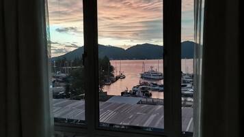 Utsikt fra overnattingsstedet