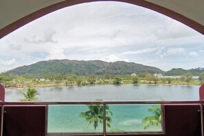 Vue depuis l’hébergement