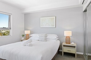 شقة | 1 غرفة نوم ومكواة/لوح كي وملاءات أسرّة