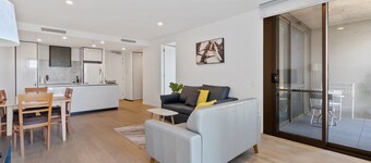 Sleek 1-bed Canberra Flat With Gym & Sauna Access