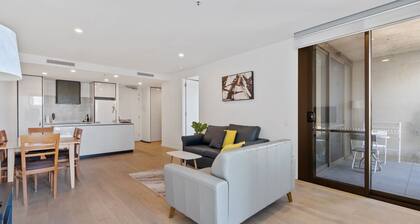 Sleek 1-bed Canberra Flat With Gym & Sauna Access