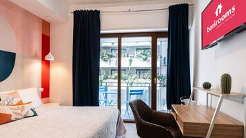 Desk, iron/ironing board, free WiFi