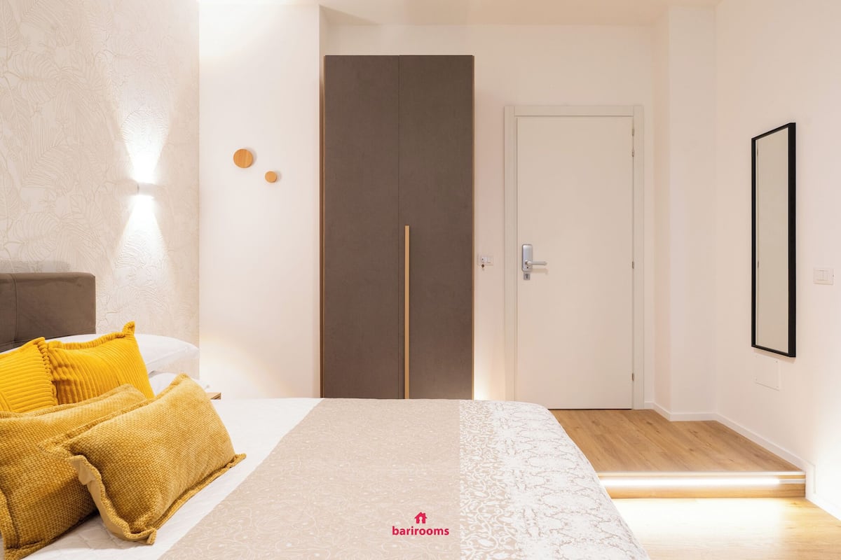 Habitación doble estándar | Escritorio, tabla de planchar con plancha y wifi gratis