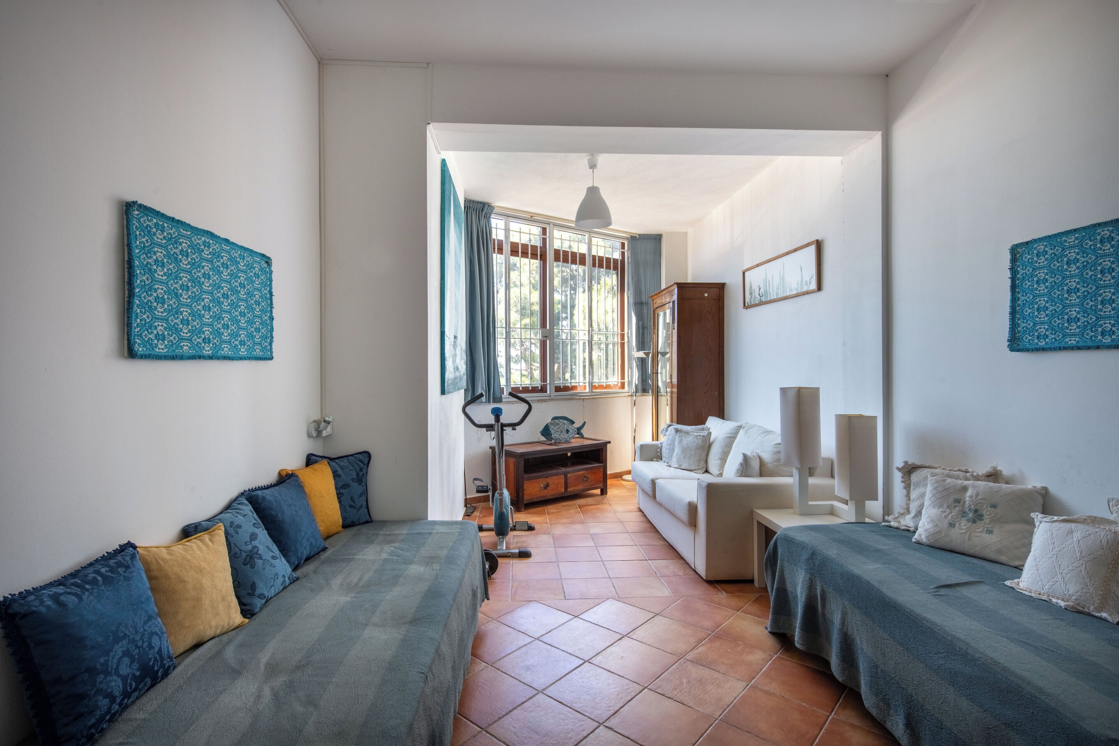 Apartamento, 2 quartos, sacada | Ferros/tábuas de passar roupa