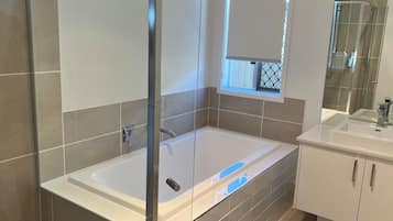 Shower, hair dryer