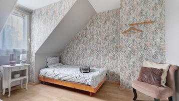 3 chambres, fer et planche Ă repasser, Wi-Fi, draps fournis