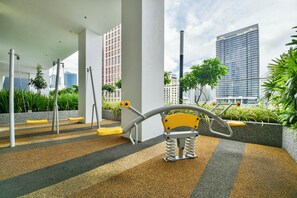 منطقة لعب الأطفال - خارجية