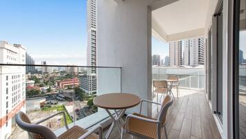 Luxury Suite, 3 Bedrooms, Balcony, City View | View from room