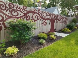 Overnattingsstedets uteområder