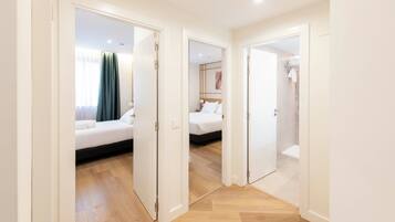 Family Apartment, City View | Laptop workspace, free WiFi