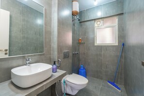 Standard Room | Bathroom | Shower, free toiletries, towels, soap - Vibestayz Bhima Talegaon (Mawal)