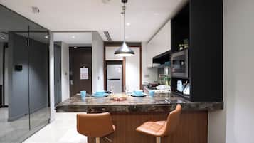 Junior suite | Een bureau, gratis wifi, beddengoed