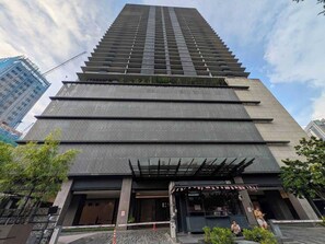 Façade de l’hébergement