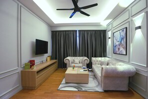 Junior suite | Een bureau, gratis wifi, beddengoed