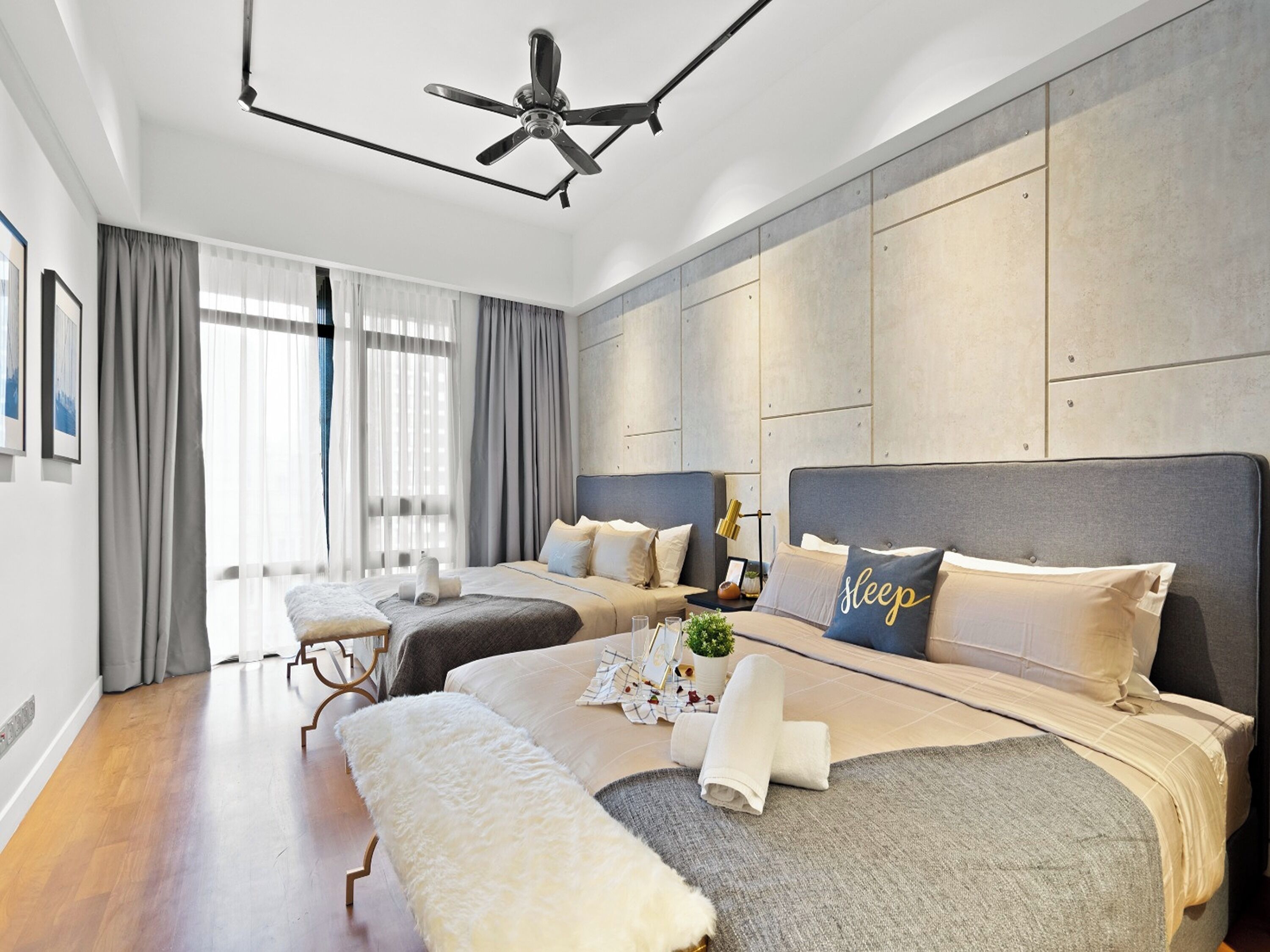 Double Premium Suite | Desk, free WiFi, bed sheets