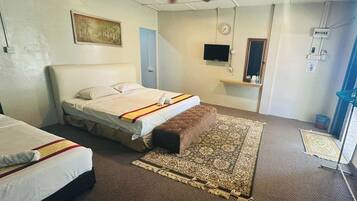 Family Suite (1 King 1 Single with Fridge) | Cadar katil