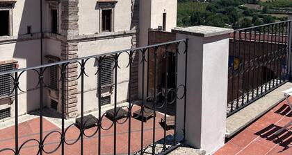 Piazza Condo – Terrace with Palazzo Cesi View InBorgo