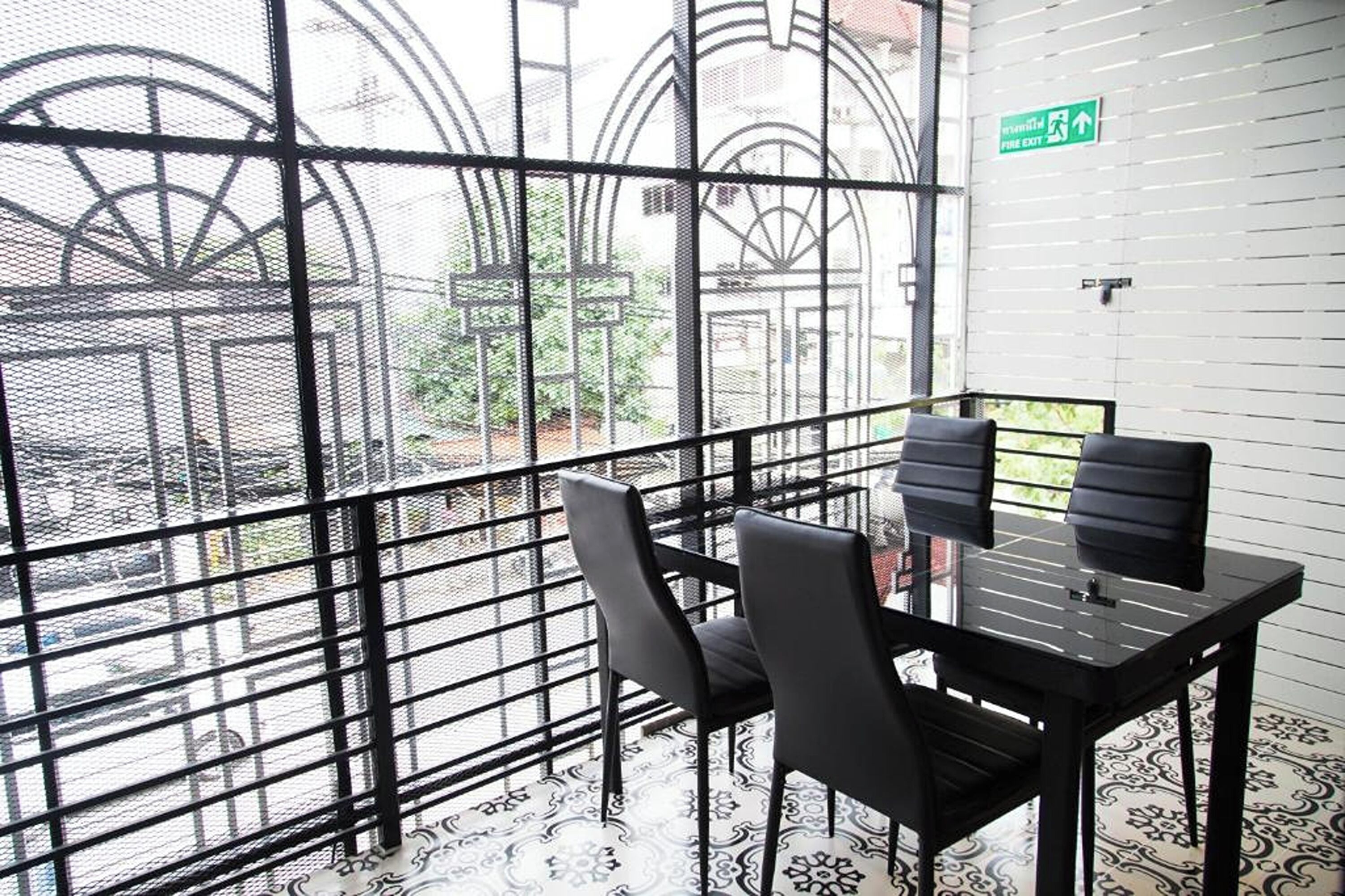 Sala de estar en el lobby