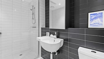 Apartment | Bilik Mandi | Pengering rambut, tuala disediakan, sabun, syampu