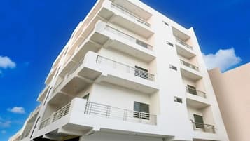 Voorkant van accommodatie