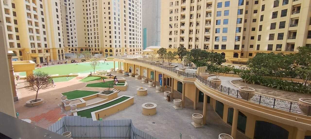 Blick von der Unterkunft